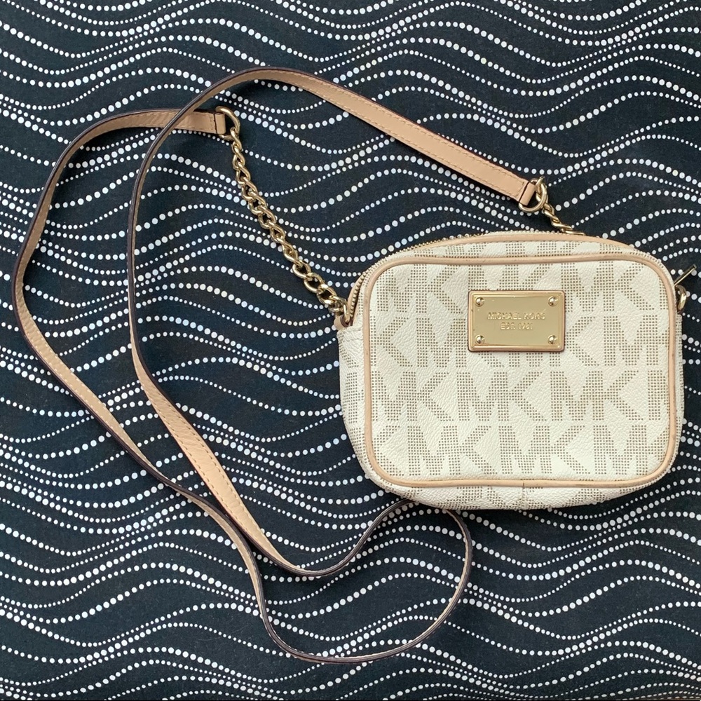Michael Kors Neutral Crossbody